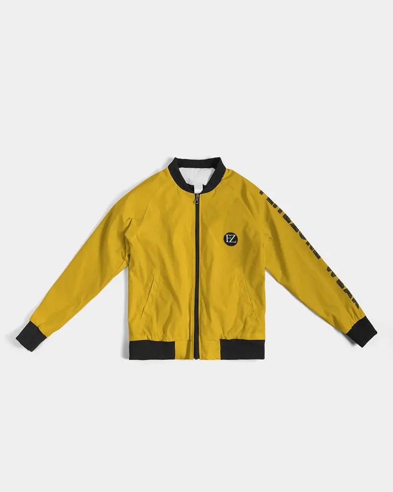 YELLOW ZONE Women's Bomber Jacket Kin Custom