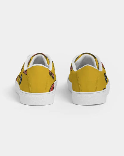 YELLOW ZONE Women's Faux-Leather Sneaker Kin Custom