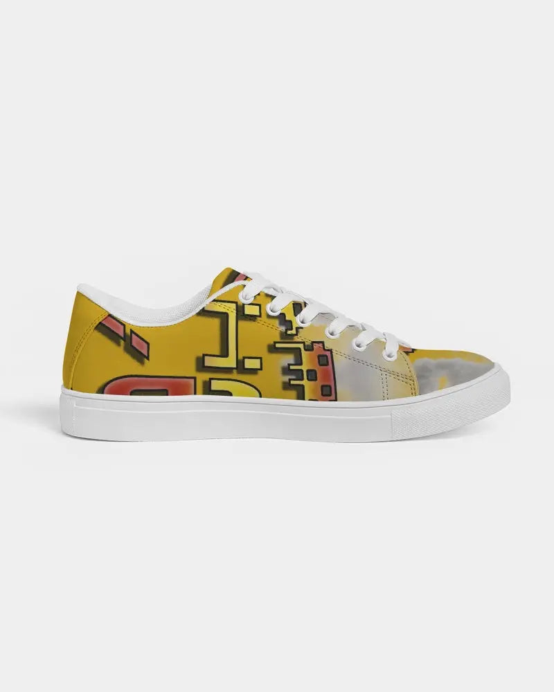 YELLOW ZONE Women's Faux-Leather Sneaker Kin Custom