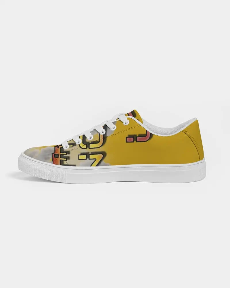 YELLOW ZONE Women's Faux-Leather Sneaker Kin Custom