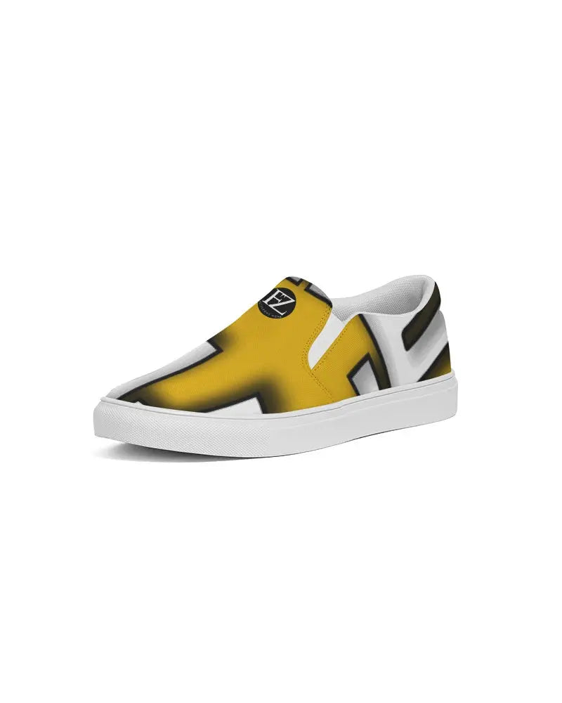 YELLOW ZONE Women's Slip-On Canvas Shoe Kin Custom
