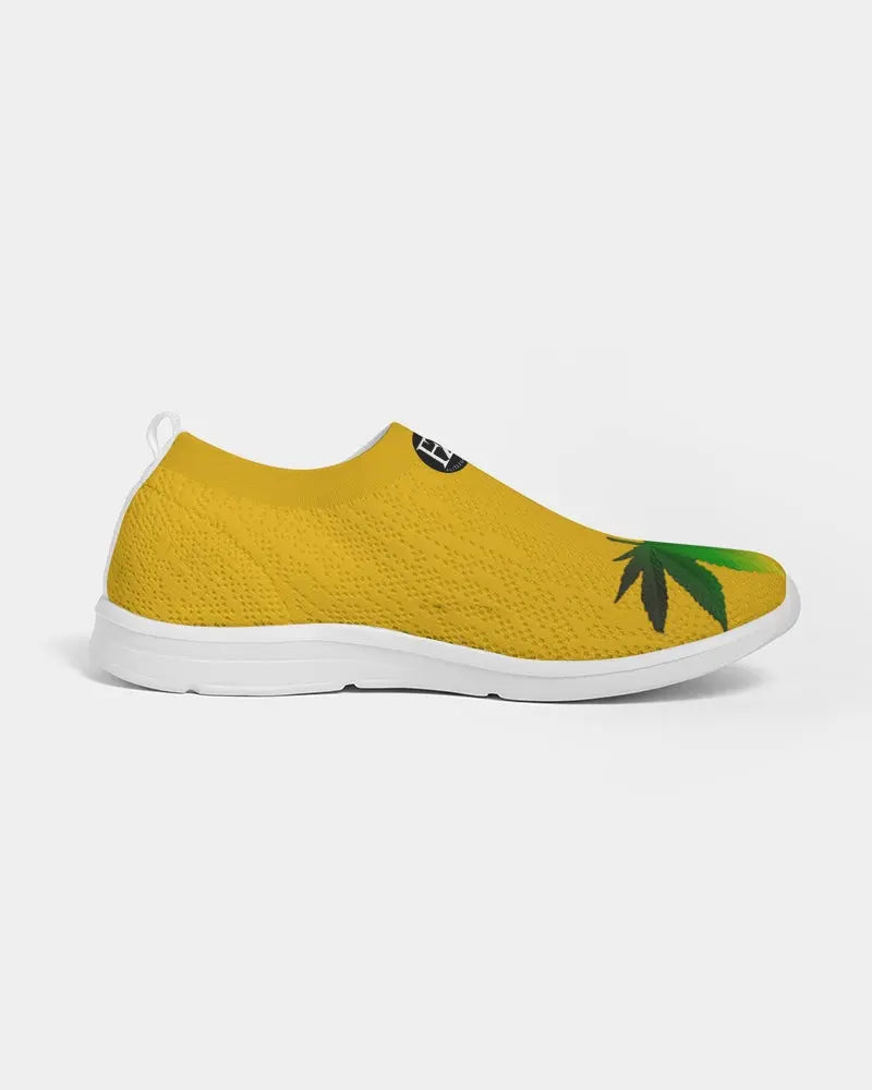 YELLOW ZONE Women's Slip-On Flyknit Shoe Kin Custom