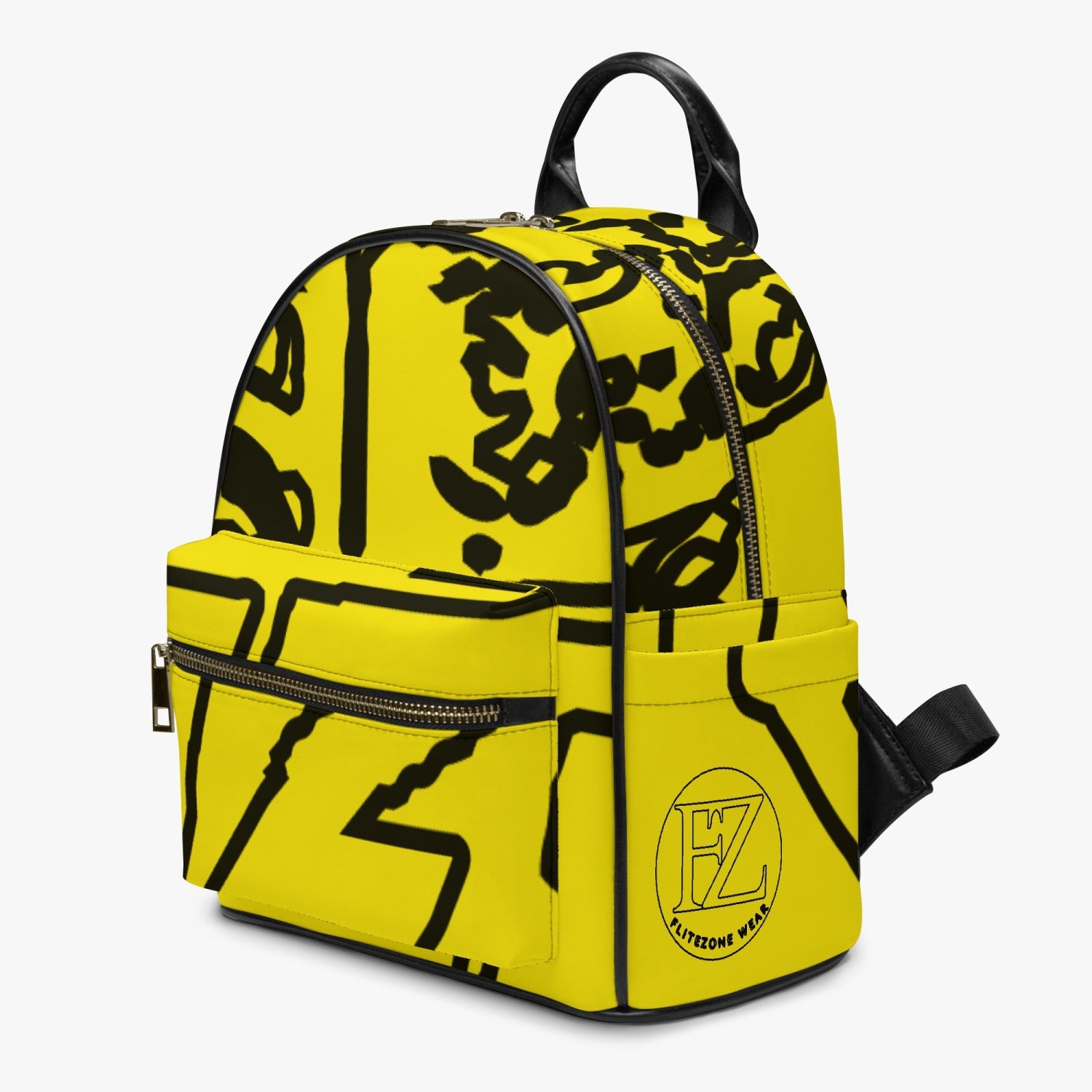 FZ Printed PU Backpack - FZwear