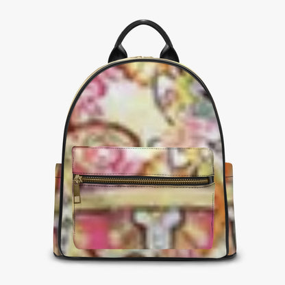 FZ African Printed PU Backpack