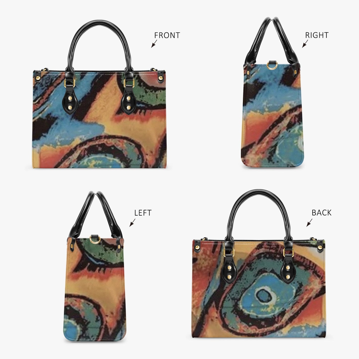 FZ Safari Print Concise Type Women's Tote Bag