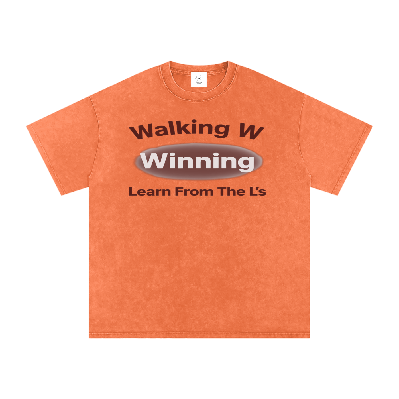 FZ Unisex Acid Wash Winning Oversize Tee