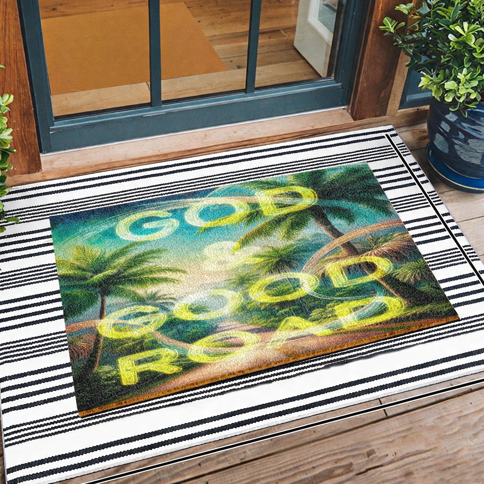 FZ Good Road Natural Coir Doormat