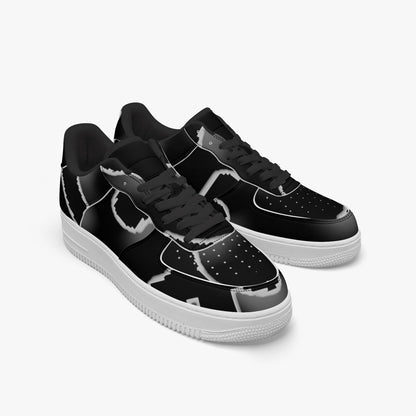 FZ Unisex Low-Top Leather Sports Sneakers