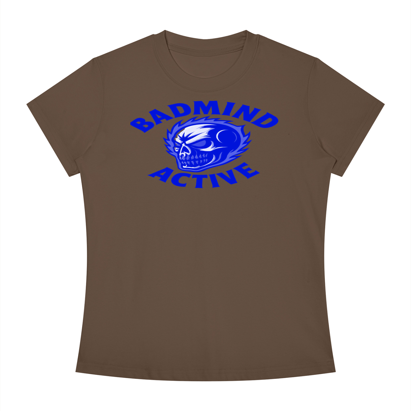 FZ Women's Slim Fit Badmind Crewneck Tee