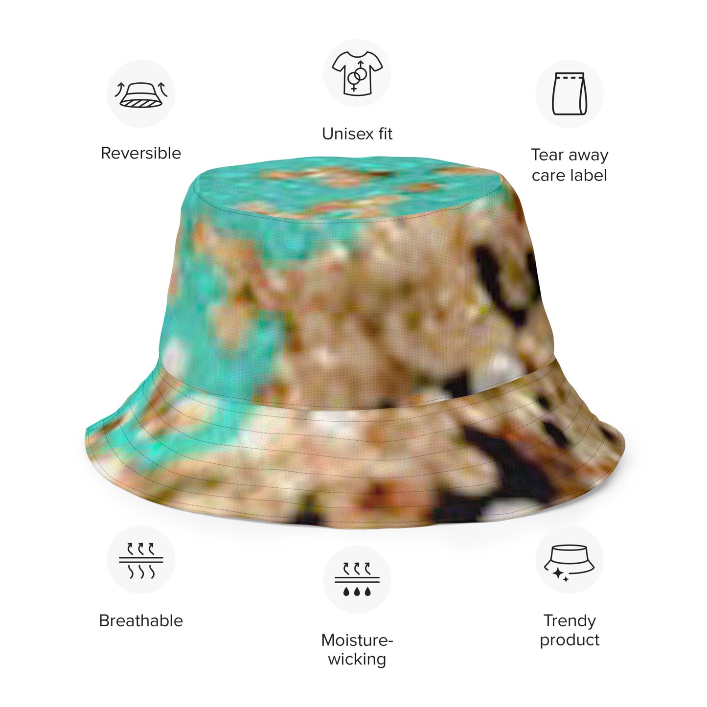 FZ Unisex Reversible bucket hat