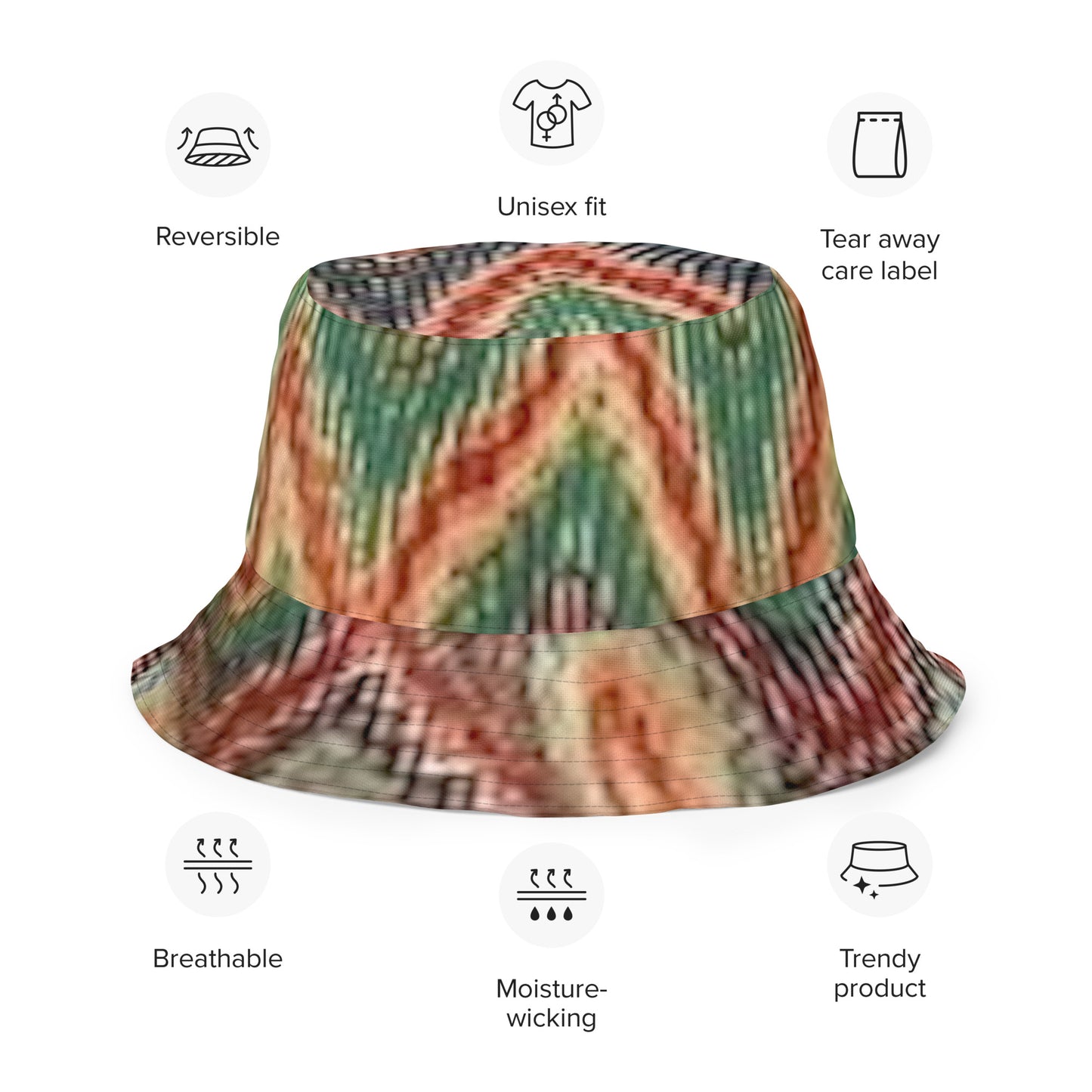 FZ Unisex Reversible bucket hat