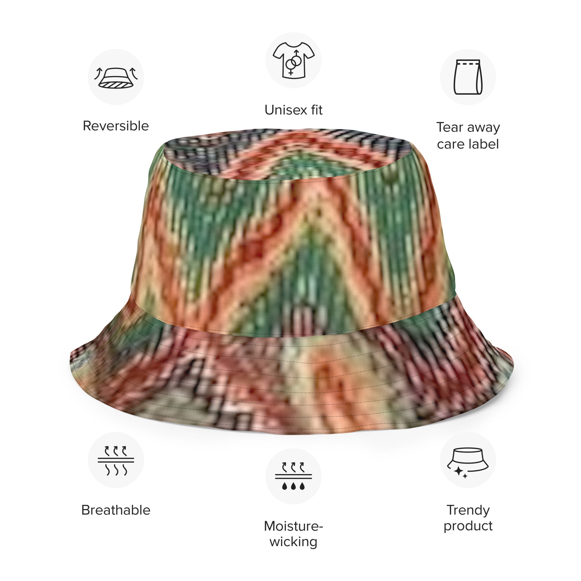 FZ Unisex Reversible bucket hat - FZwear