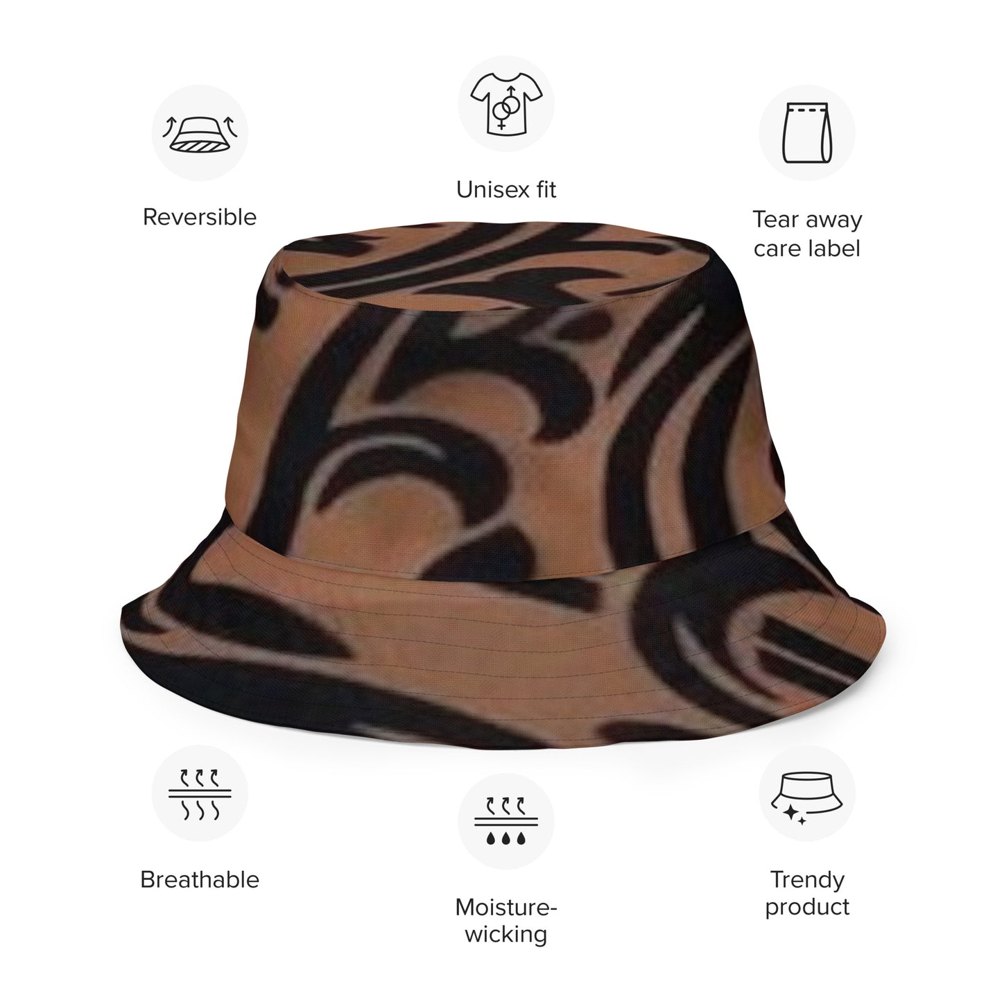 FZ Unisex Reversible bucket hat