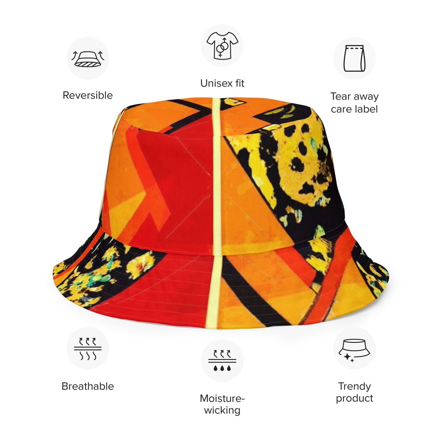 FZ Unisex Reversible bucket hat