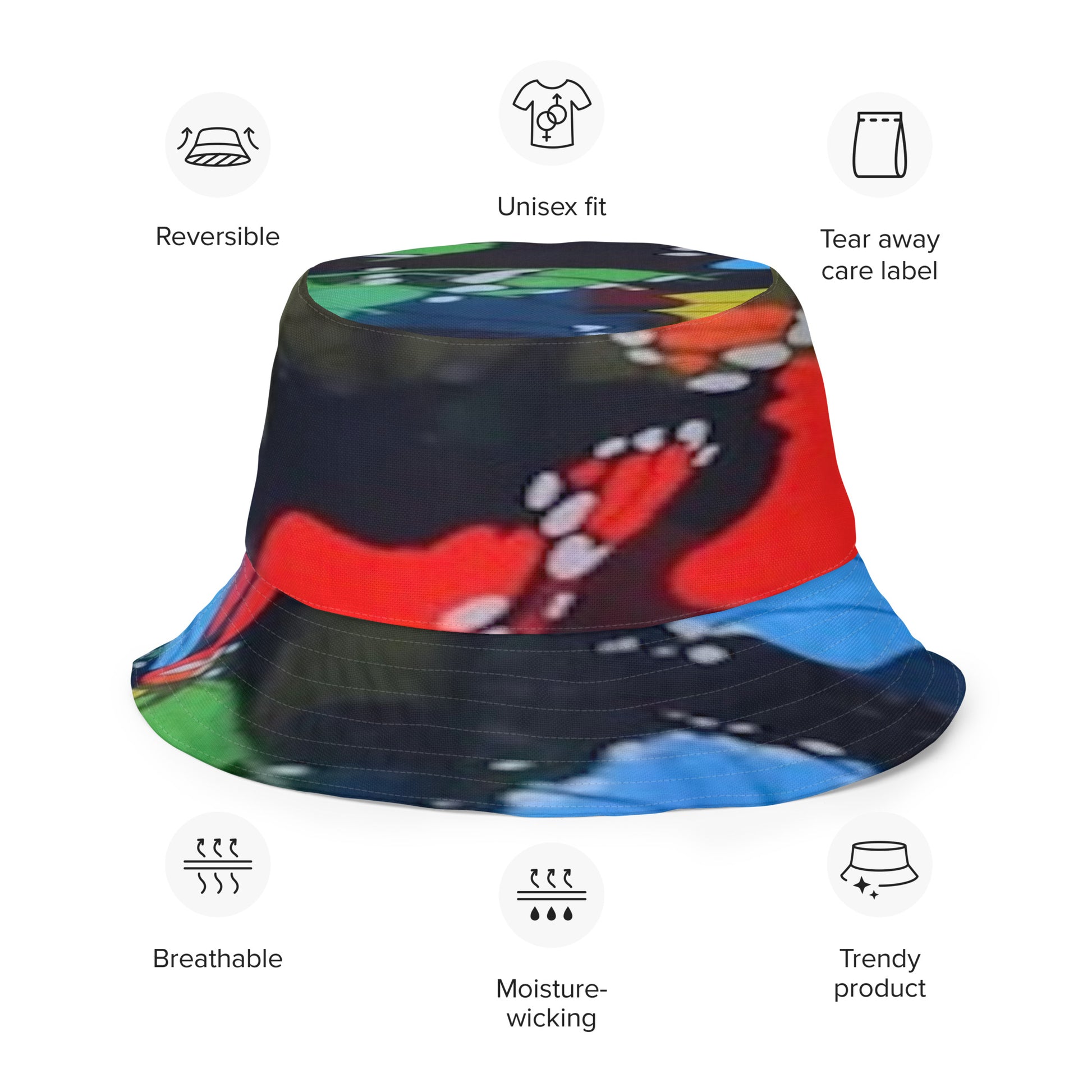 FZ Unisex Reversible bucket hat - FZwear