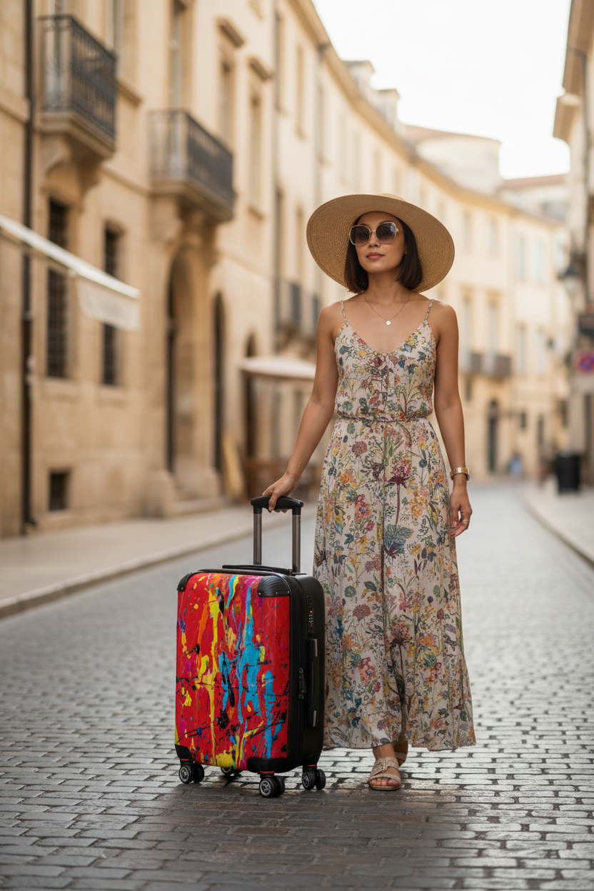 Asian model - European Street