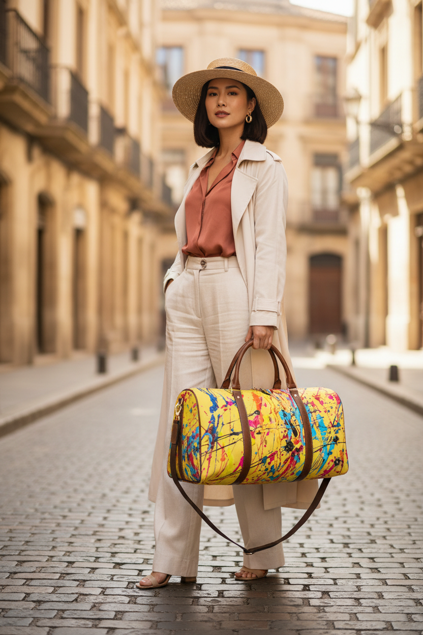 Asian model - European Street