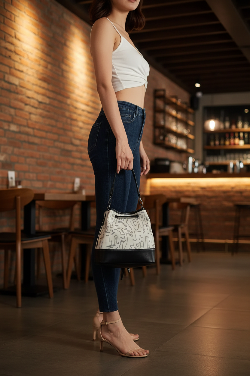 Asian model - Handheld - Café