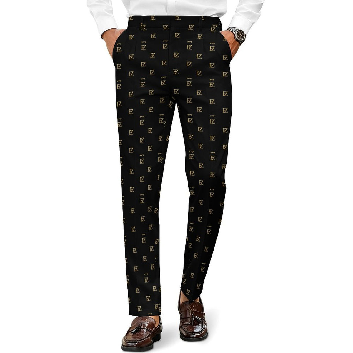 All Over Print Men's Classic Suit Pants