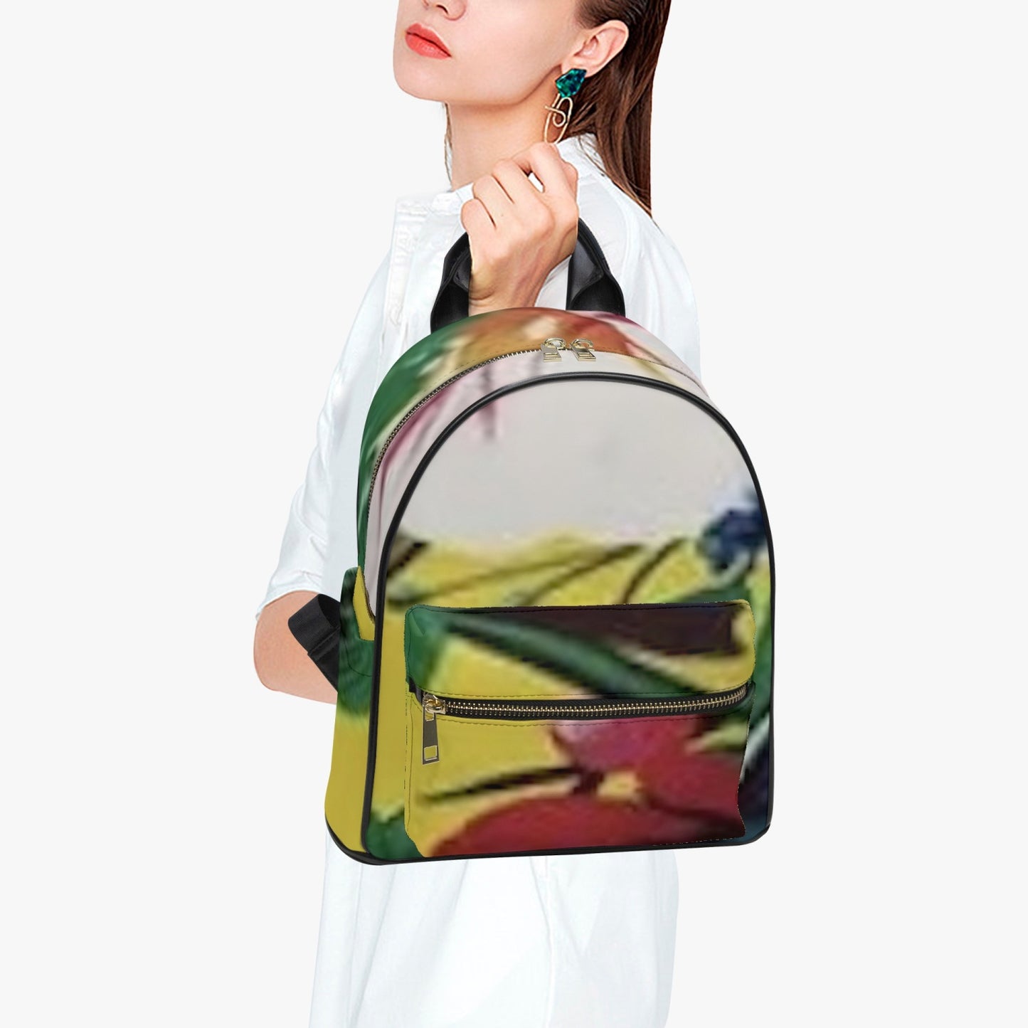 FZ Safari Printed PU Backpack - FZwear