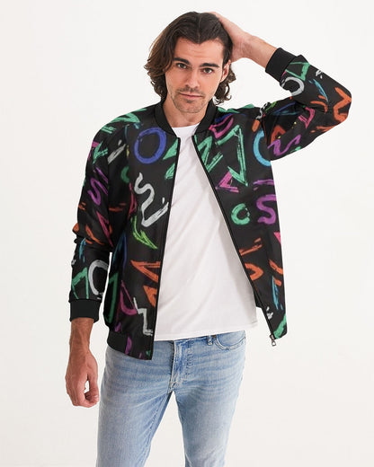 FZ AFRICAN ALPHA PRINT Men's Bomber Jacket - FZwear