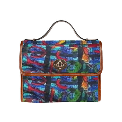 FZ AFRICAN ABSTRACT PRINT HANDBAG 1 - FZwear