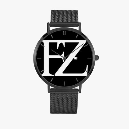 FZ Unisex Stainless Steel Perpetual Calendar Quartz Watch (With Indicators) - FZwear