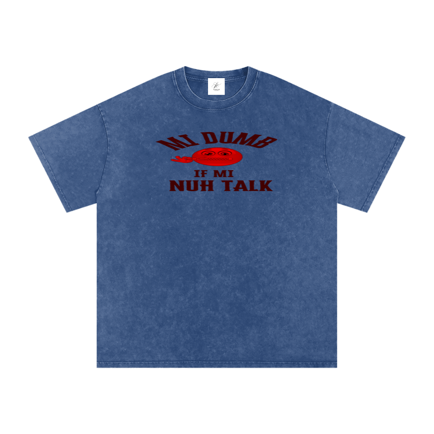 FZ Unisex Acid Wash Oversize Tee