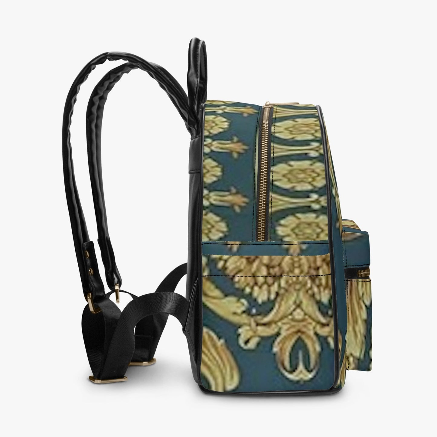 FZ African Printed PU Backpack