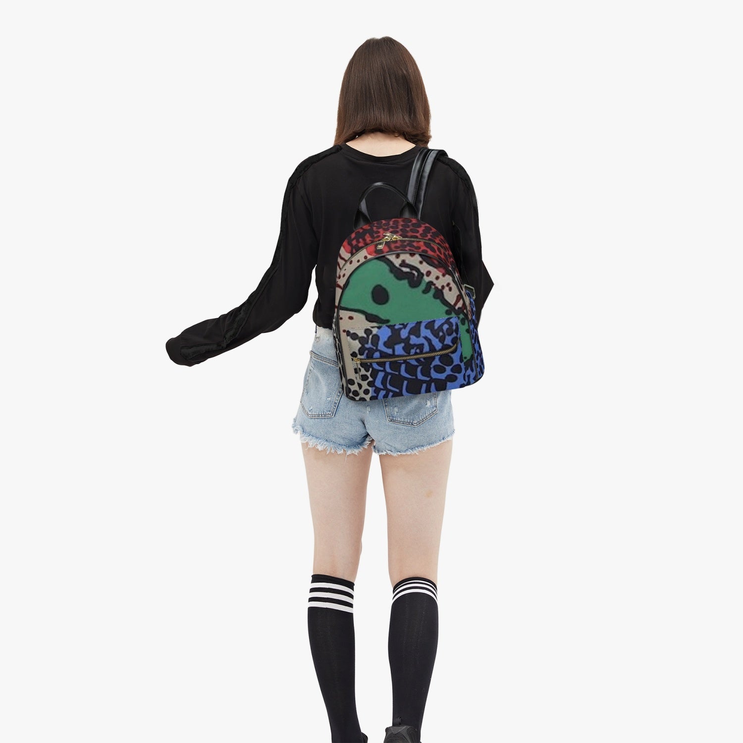 FZ Safari Printed PU Backpack - FZwear
