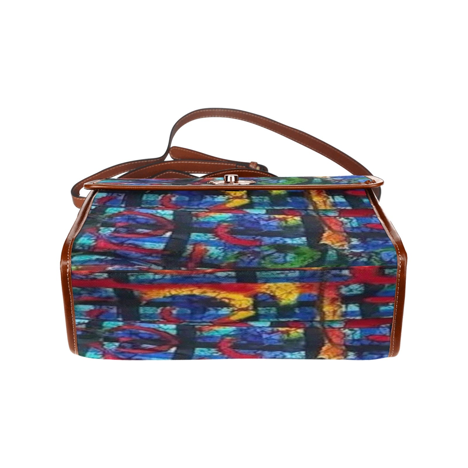 FZ AFRICAN ABSTRACT PRINT HANDBAG 1 - FZwear