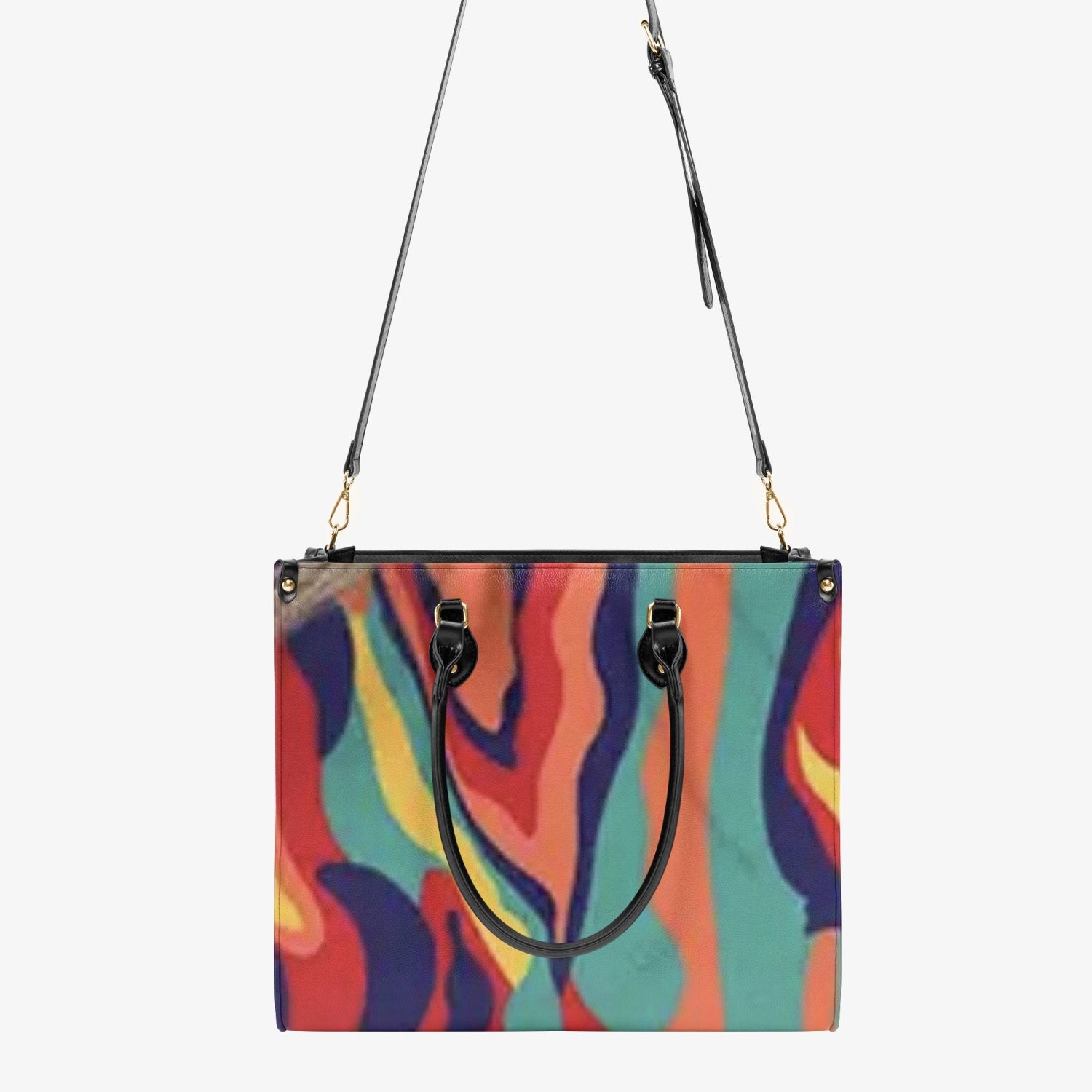 FZ African Print Concise Type Women's Tote Bag JetPrint