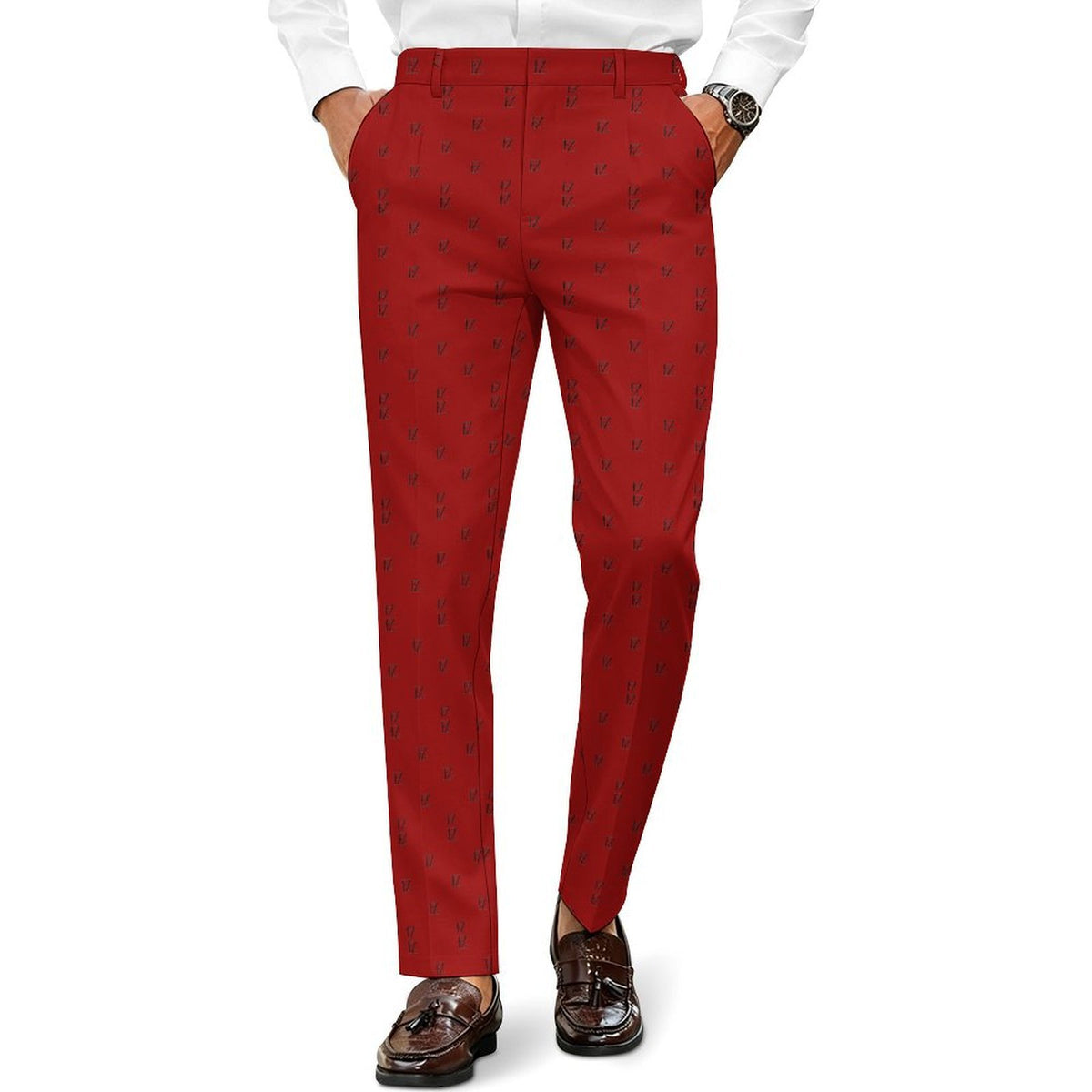 All Over Print Men's Classic Suit Pants