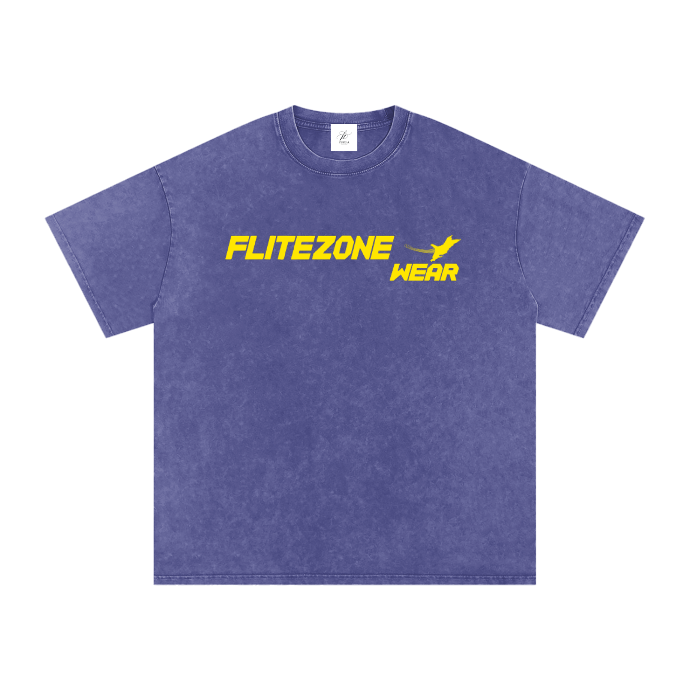 FZ Unisex Snow Washed Oversized Cotton Tee