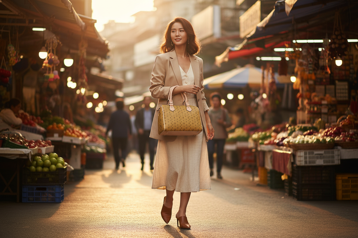 Bag 8 - Light Yellow Market