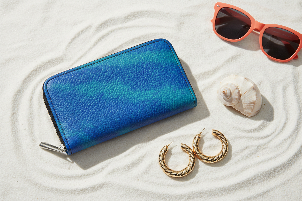 Beach Sand Flat Lay