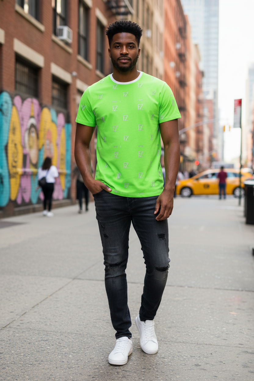 Black male model lifestyle