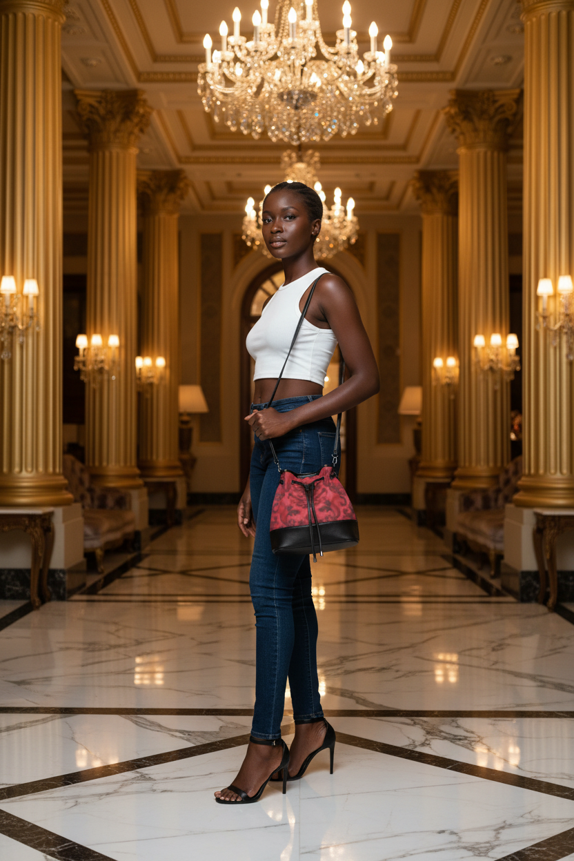 Black model - Handheld - Hotel Lobby