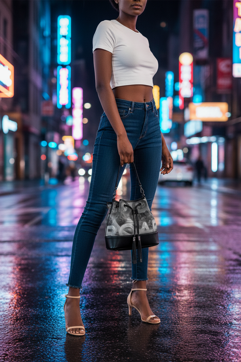 Black model - Handheld - Nightlife