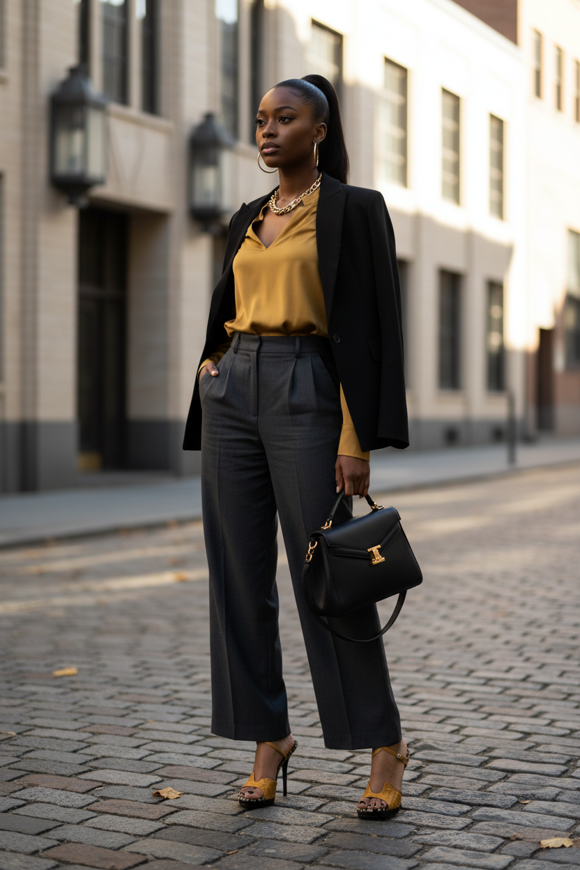 Black model lifestyle