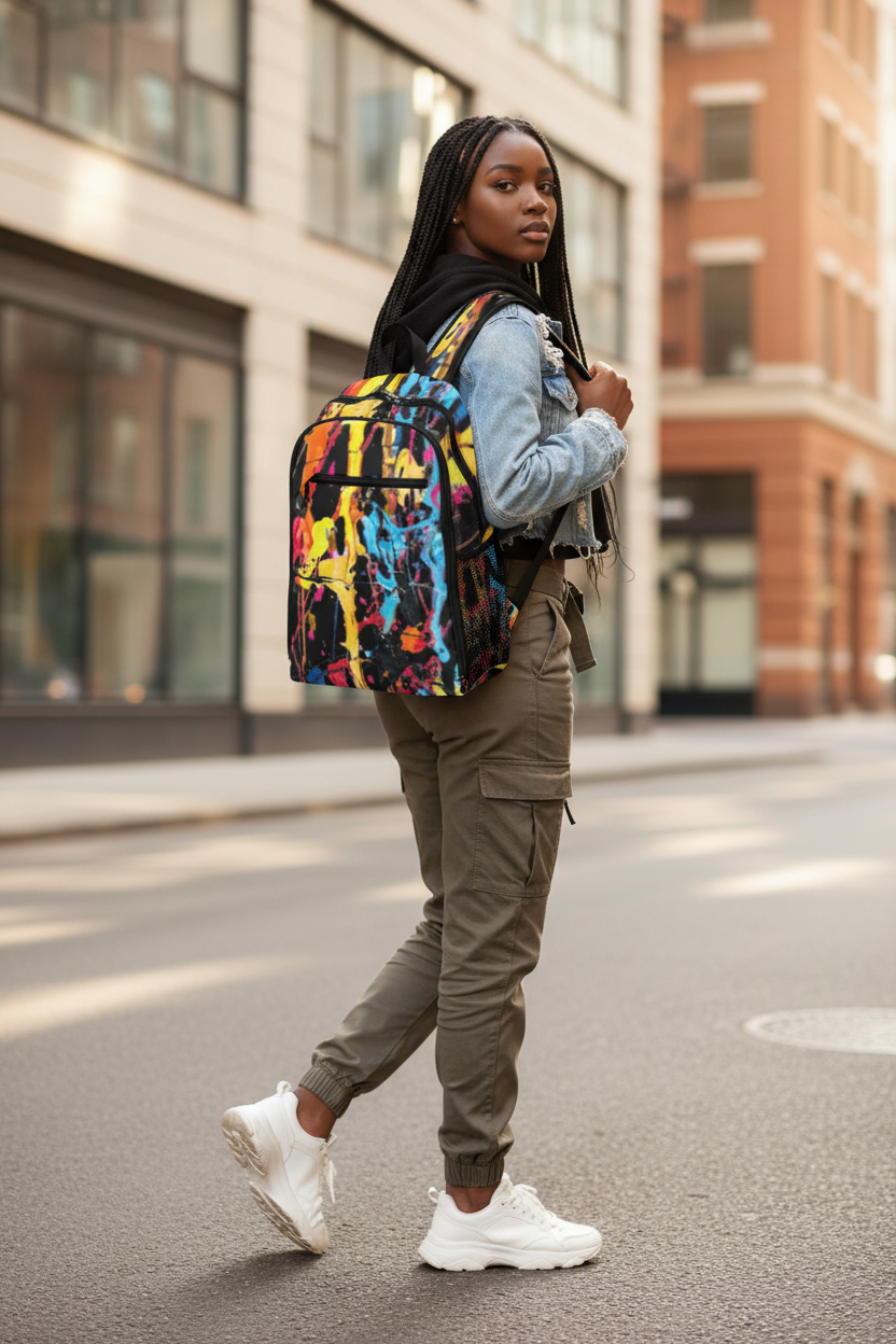 Black model - Urban Street