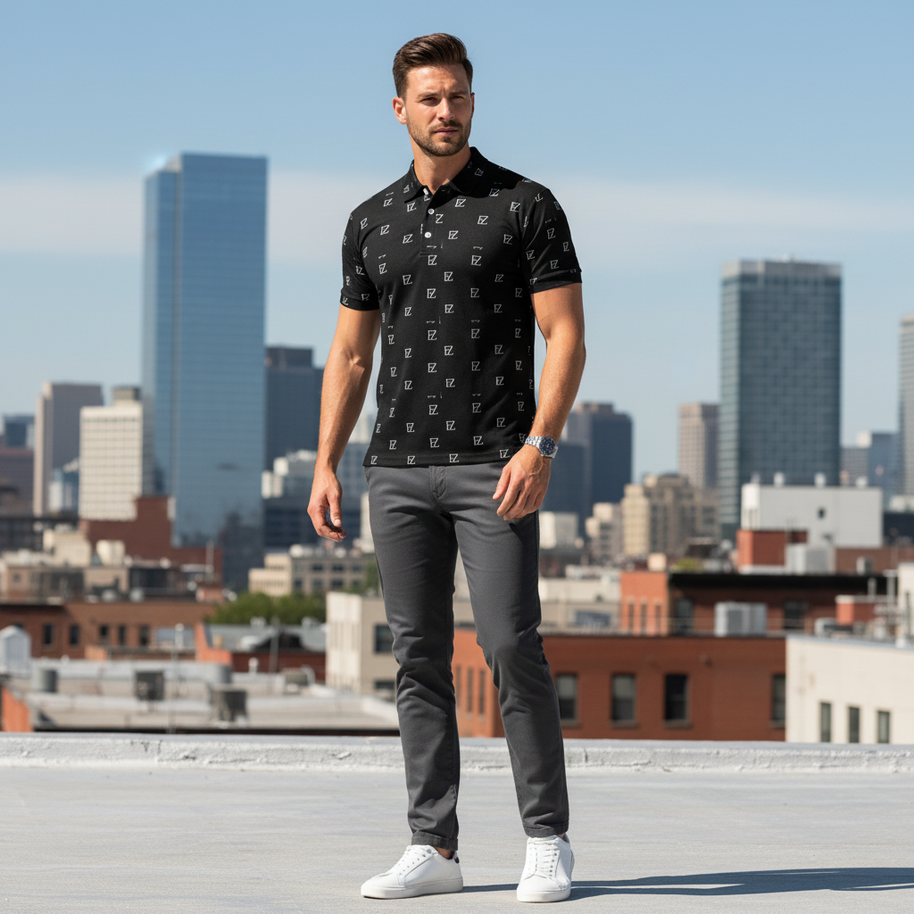 Black polo