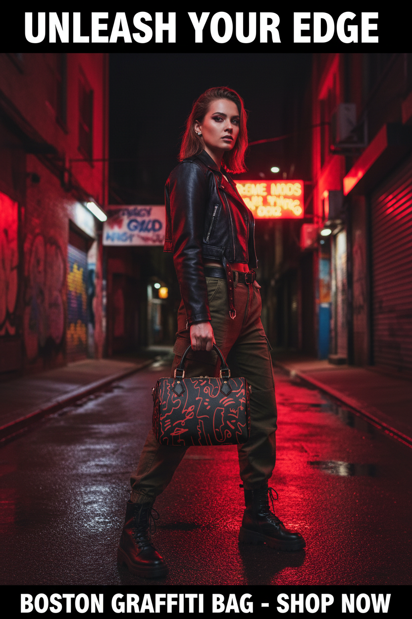 Black Red Graffiti - Black Handles TikTok Ad