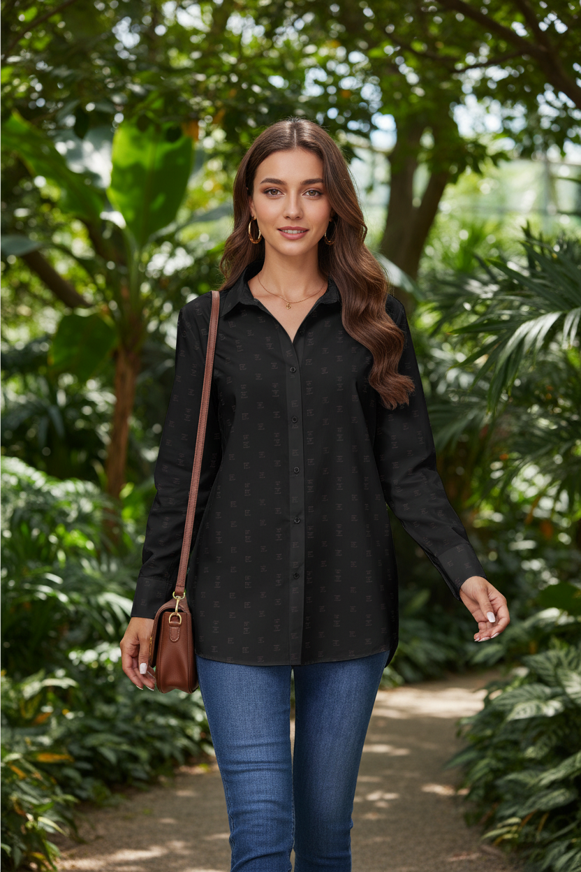 Black Shirt - Botanical Garden