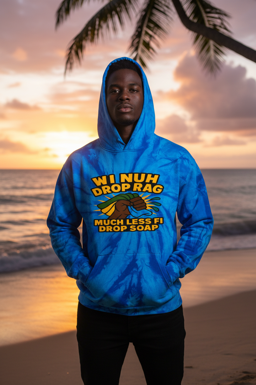 Blue Tie-Dye - Beach