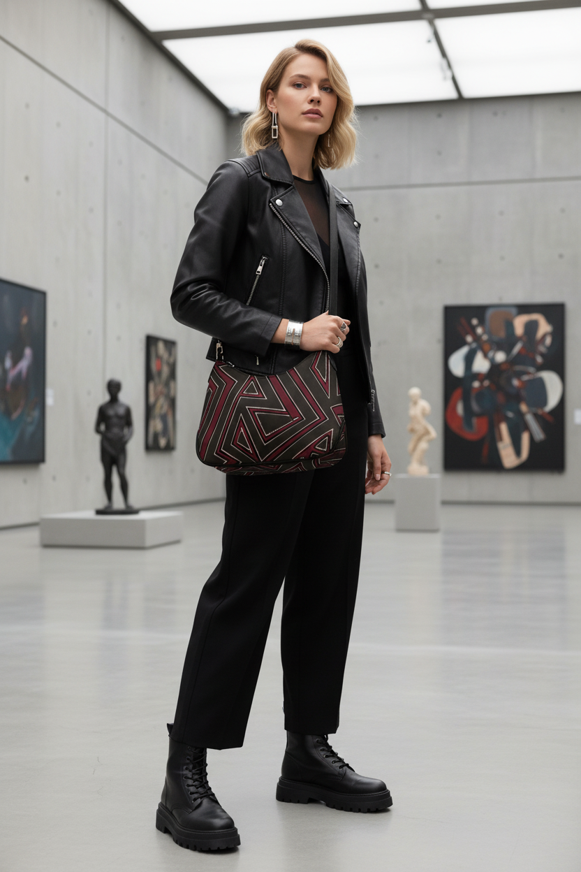 Burgundy Bag - Gallery