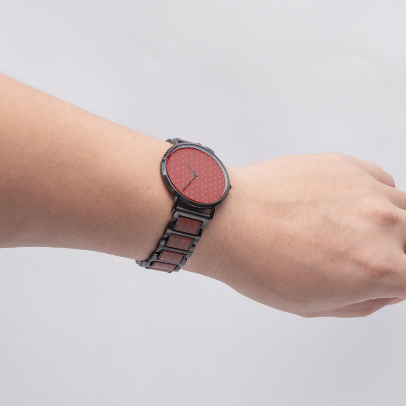 FZ Fire wooden Strap Quartz Watch - FZwear