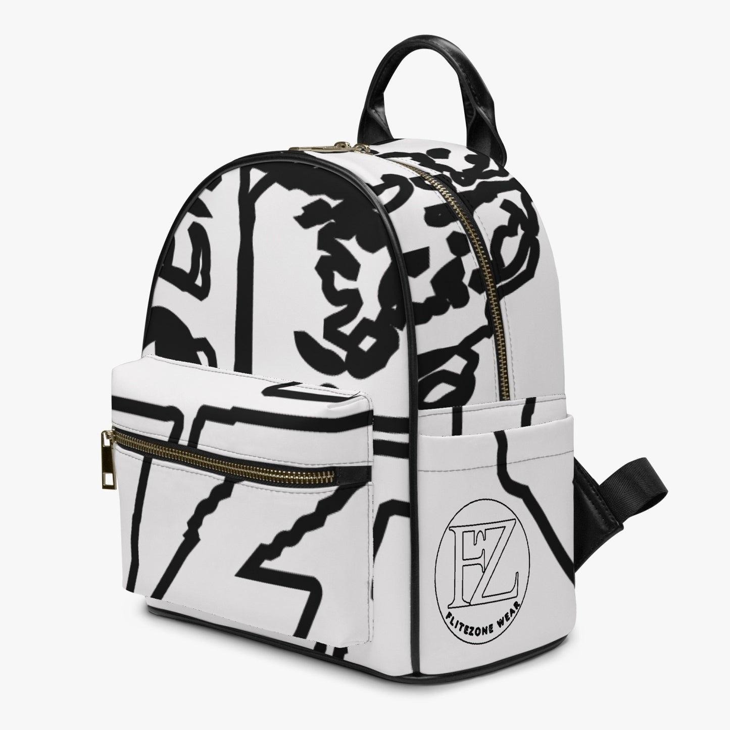 FZ Printed PU Backpack