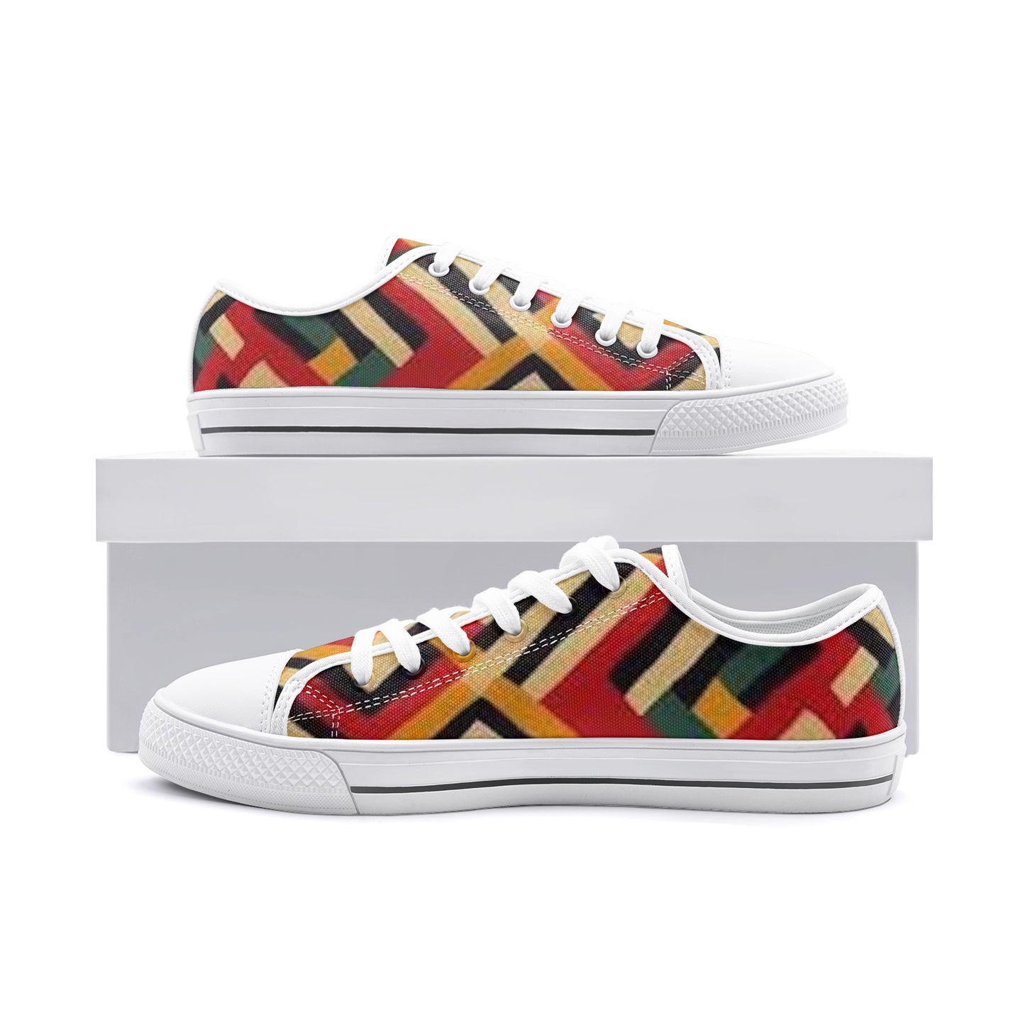 FZ Unisex Low Top Canvas Shoes - FZwear