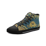 FZ African Print Unisex High Top Canvas Shoes - FZwear